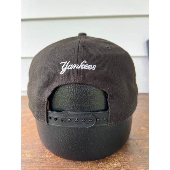 New Era 9Fifty New York Yankees Snapback Hat OSFM Black Adjustable W3 - Picture 4 of 6